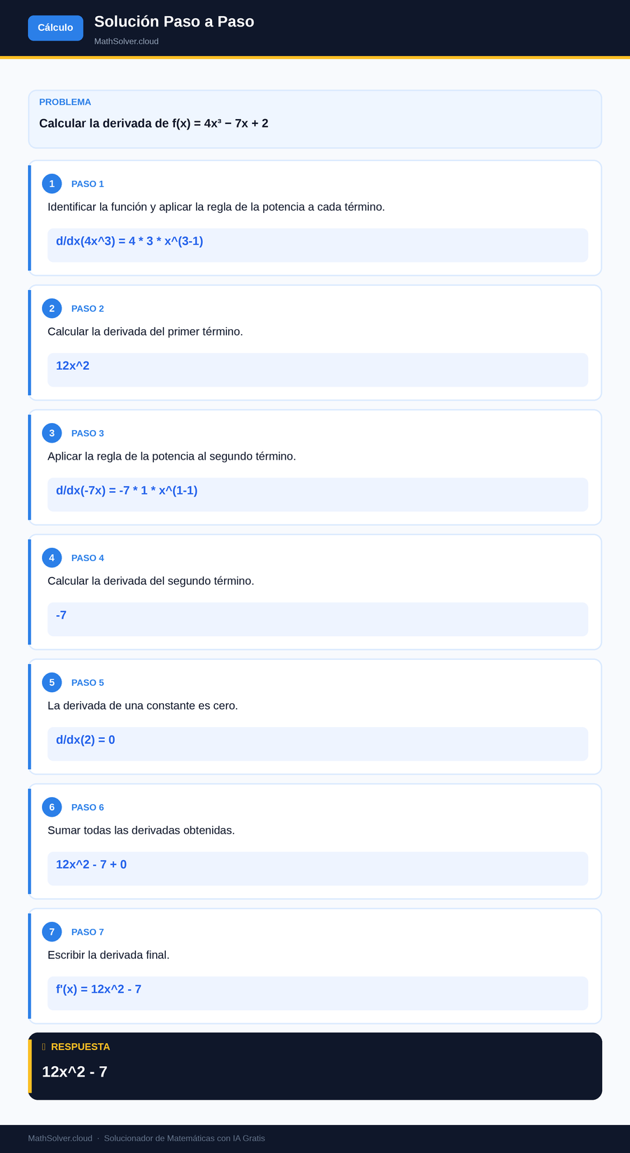 MathSolver resolviendo el ejemplo 1 — Cálculo