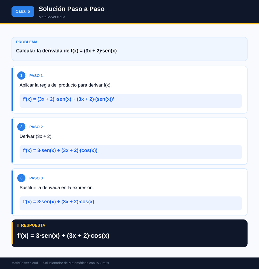MathSolver resolviendo el ejemplo 1 — Cálculo