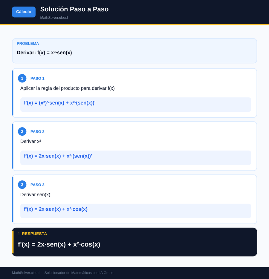 MathSolver resolviendo el ejemplo 1 — Cálculo