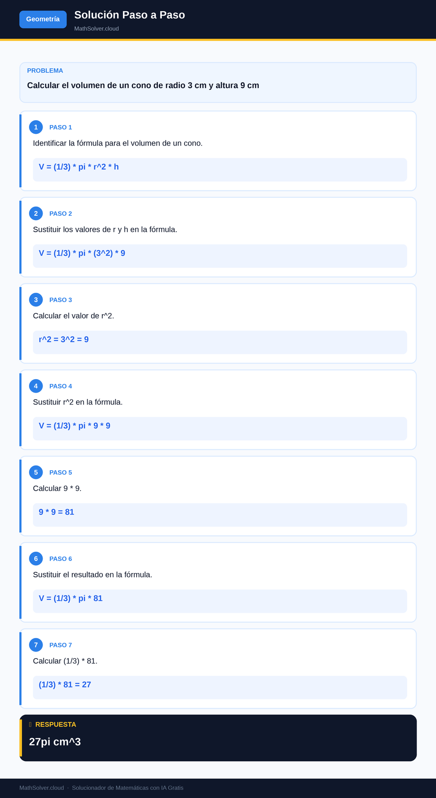 MathSolver resolviendo el ejemplo 2 — Geometría