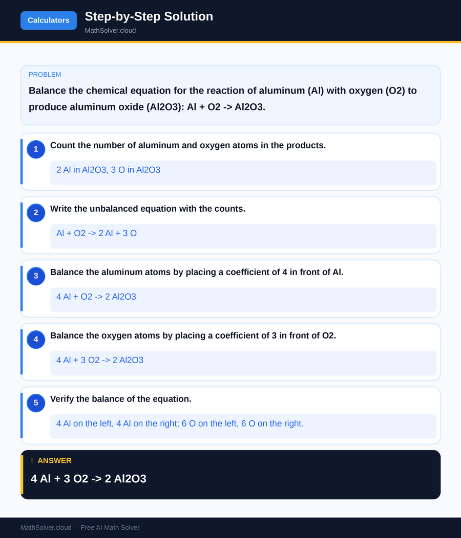 MathSolver solving example 2 — Online Calculators